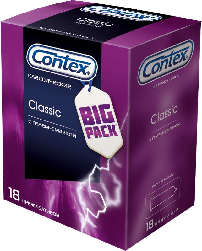 Презервативы Contex Classic, 3 шт. 8111992/8132071 - Contex - Классические презервативы - Купить