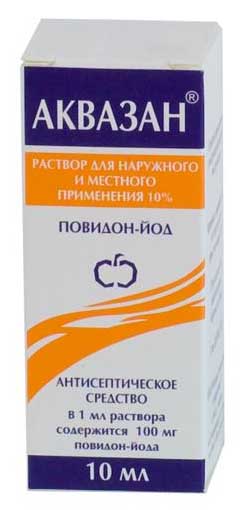 АКВАЗАН 10% 10мл раствор для местного и наружного применения Йодные технологии и маркетинг ООО
АКВАЗАН 10% 10мл раствор для местного и наружного применения Йодные технологии и маркетинг ООО