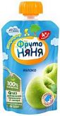 ФРУТОНЯНЯ пюре Яблоко 4+ 90г мягкая упаковка Прогресс ФРУТОНЯНЯ пюре Яблоко 4+ 90г мягкая упаковка Прогресс