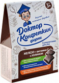 ДОКТОР КОНФЕТКИН ФОРТЕ драже детское Железо/Холин с шоколадом 90г ДОКТОР КОНФЕТКИН ФОРТЕ драже детское Железо/Холин с шоколадом 90г