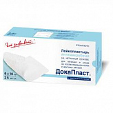 ДОКАПЛАСТ лейкопластырь антимикробный с мирамистином 6х10см 25 шт. ДОКАПЛАСТ лейкопластырь антимикробный с мирамистином 6х10см 25 шт.