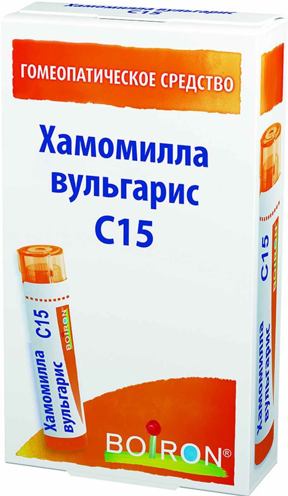 Хамомилла вульгарис c15 4г гранулы гомеопатические