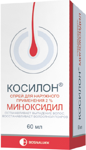 Косилон 2% 60мл раствор для наружного применения