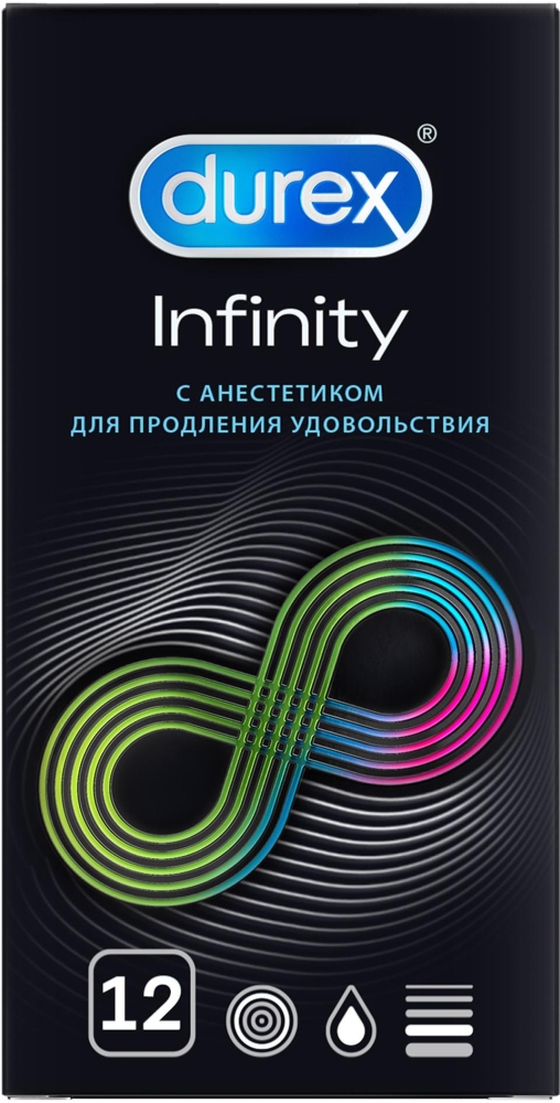 Дюрекс презервативы Инфинити 12 шт. Ssl Healthcare Manufacturing S.A.