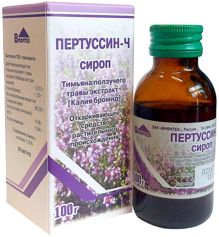 Пертуссин-ч 100мл сироп