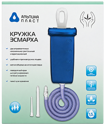 Альпина Пласт Кружка Эсмарха 1,5л Альпина Пласт