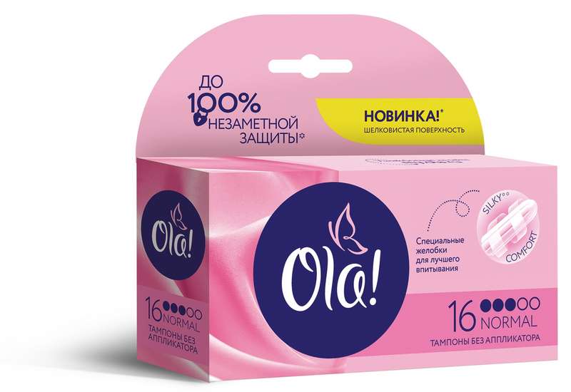 

ОЛА ТАМПОНЫ Нормал 16 шт. упаковка