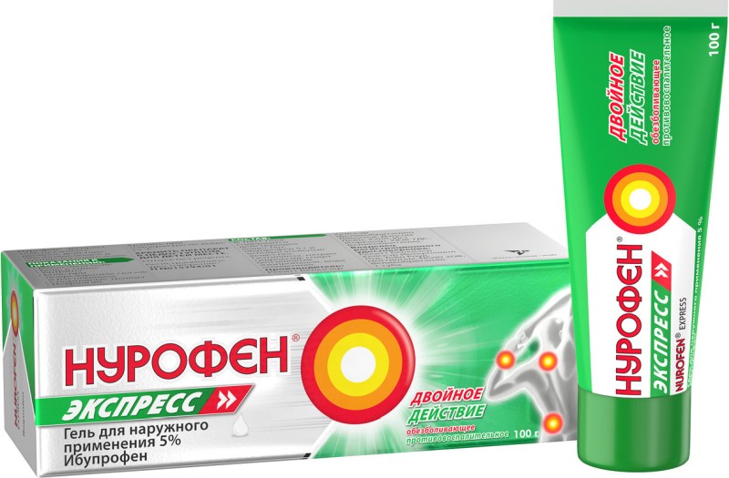 Нурофен 5% 100г гель для наружного применения купить по цене от 332 руб ...