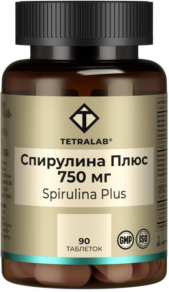 Спирулина плюс таблетки 90 шт.