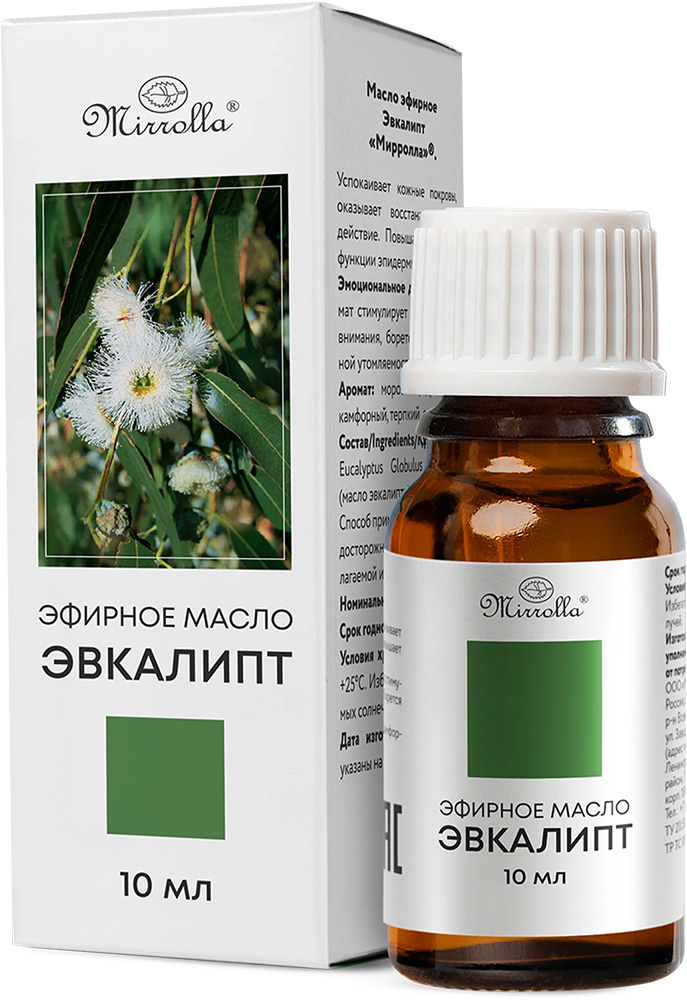 Мирролла масло эфирное эвкалипт 10мл