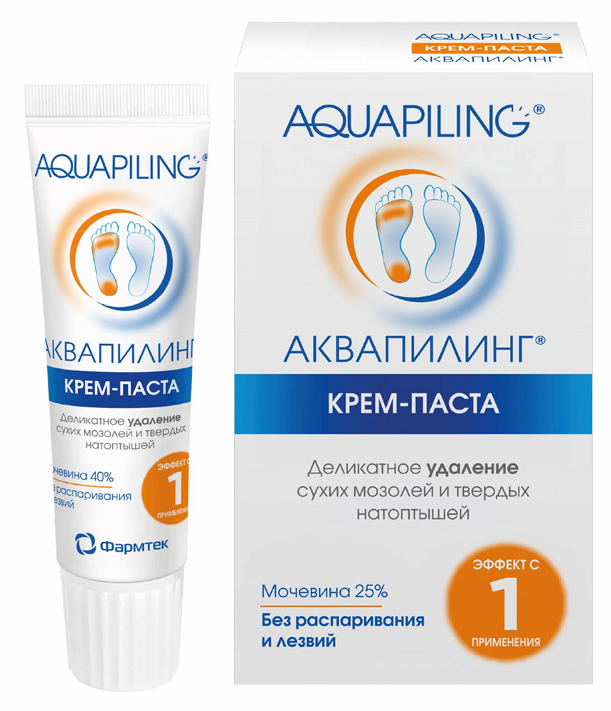 Аквапилинг крем-паста размягчающая от натоптышей 20мл Зеленая дубрава