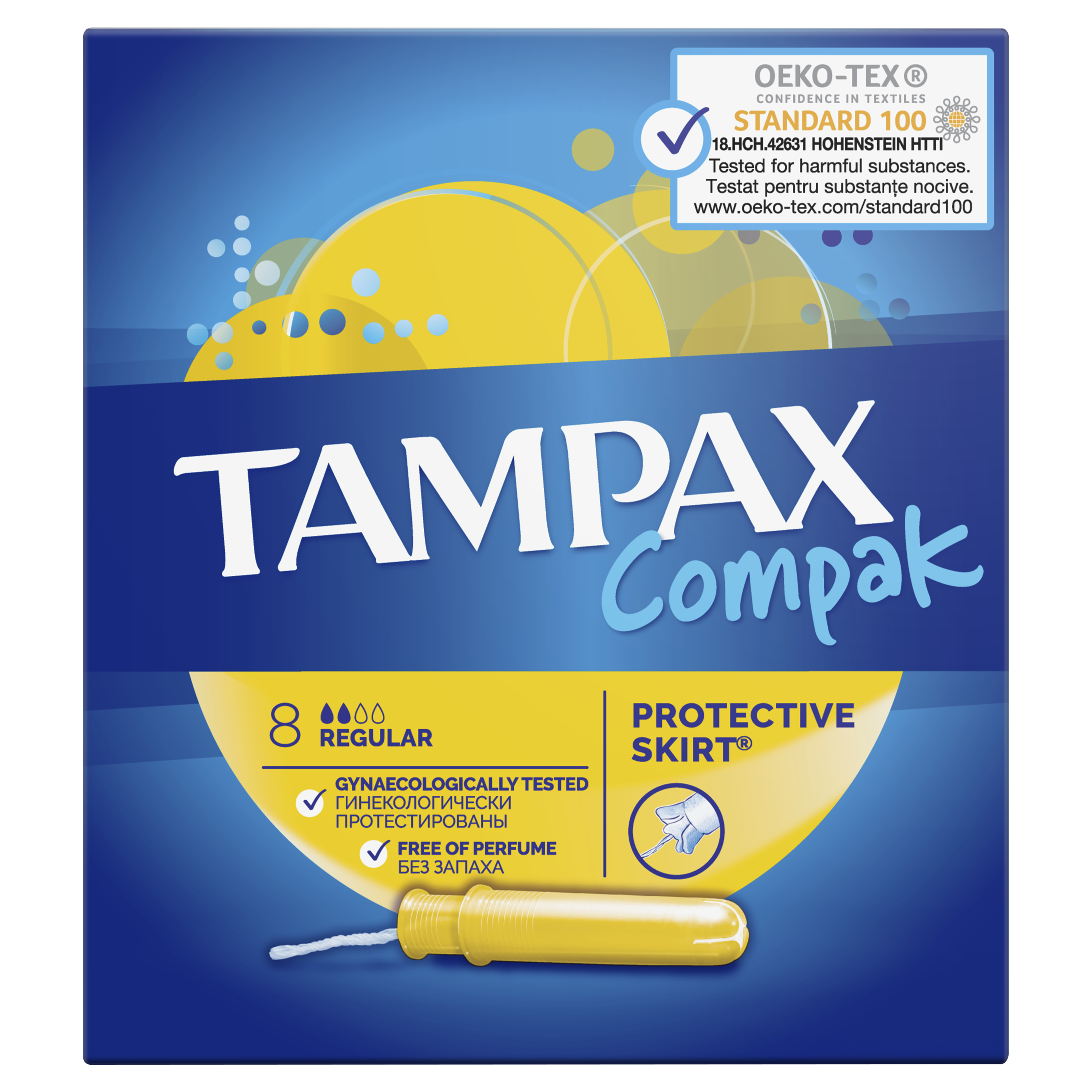 Инструкция к препарату Гигиенические тампоны с аппликатором Tampax Super Plus Duo 18шт