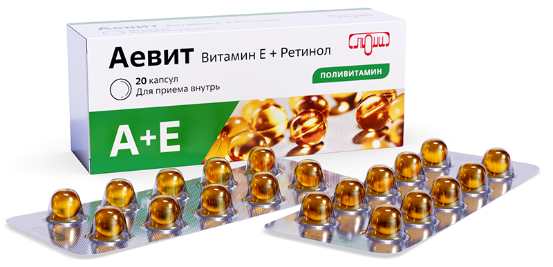 

АЕВИТ 20 шт. капсулы
