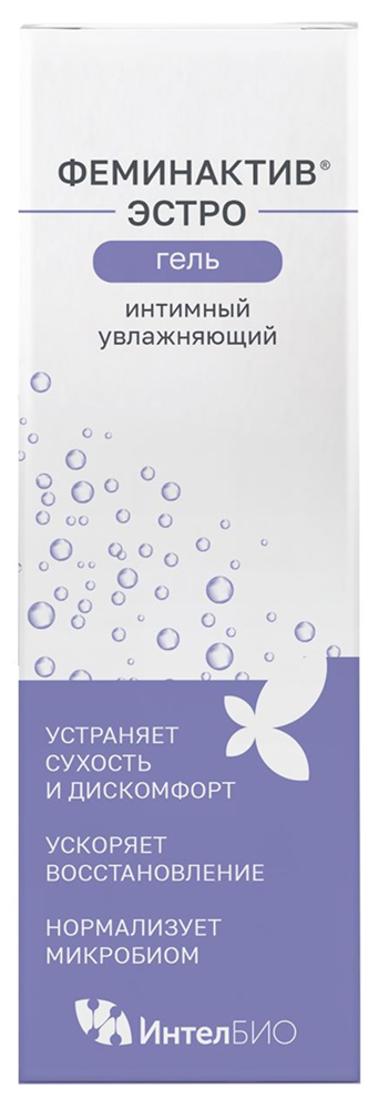 Феминактив эстро гель увлажняющий интимный 50мл, фото №1