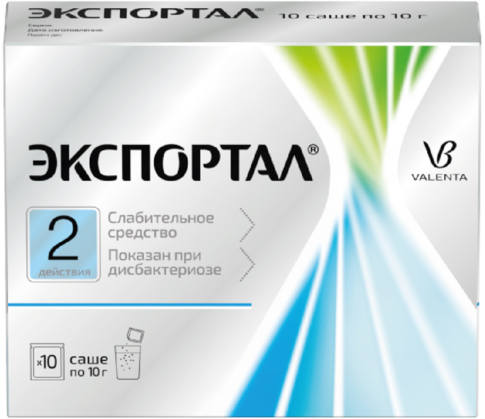 Экспортал 10г 10 шт. порошок для приготовления раствора для приема внутрь