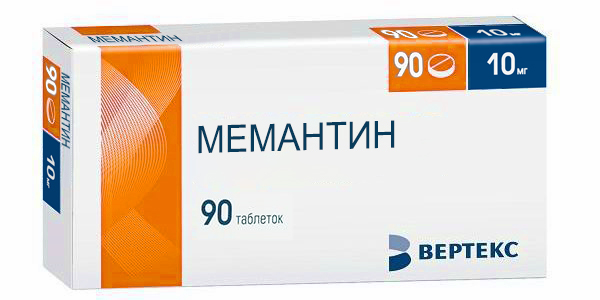 

МЕМАНТИН таблетки 10 мг 90 шт.