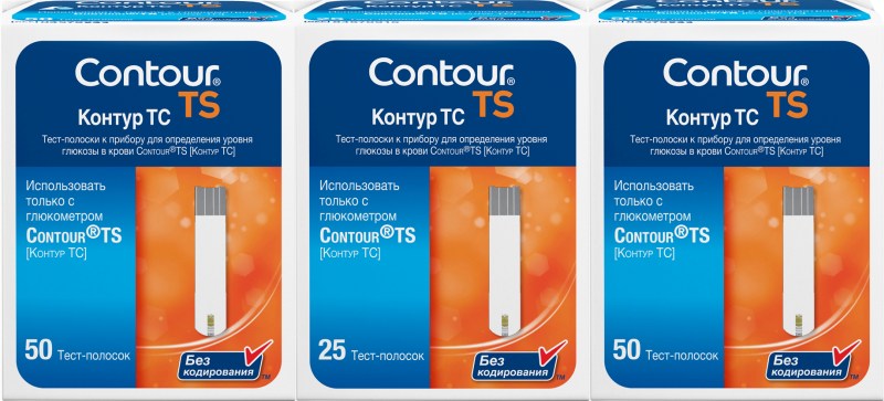 Контур Тс тест-полоски N50х2+N25