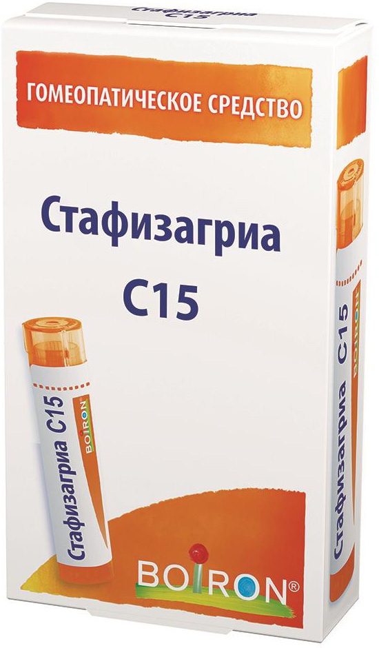 Стафизагриа C15 4г гранулы гомеопатические