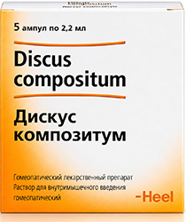Дискус композитум 2,2мл 5 шт. раствор для инъекций biologische heilmittel heel gmbh