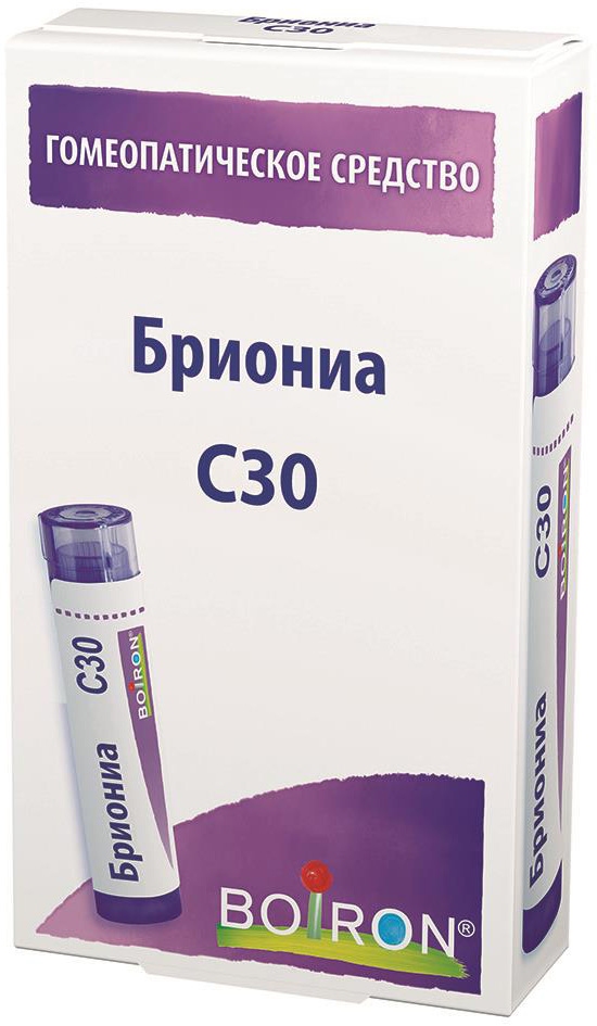 Бриония С30 4г гранулы гомеопатические