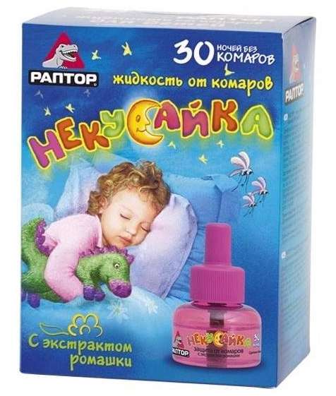 

РАПТОР Некусайка жид-ть п/комар.30 ноч.