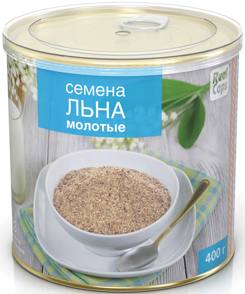 Семена льна молотые 400г
