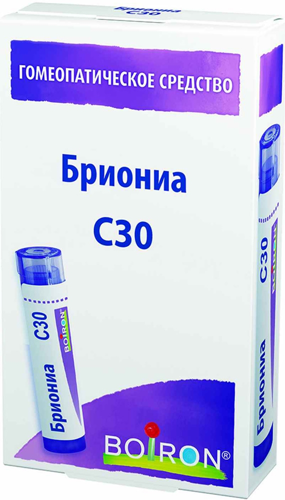 Бриония с30 4г гранулы гомеопатические
