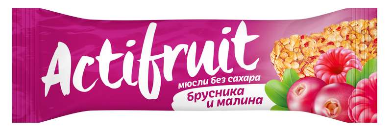 

ТЕКМАР мюсли брусника-малина без сахара 30г