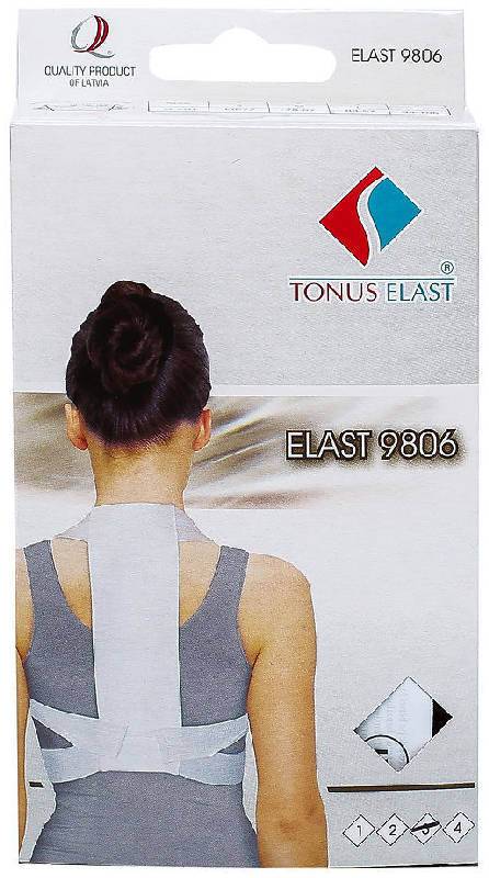 ТОНУС ЭЛАСТ корректор осанки эластичный арт.9806 размер 4