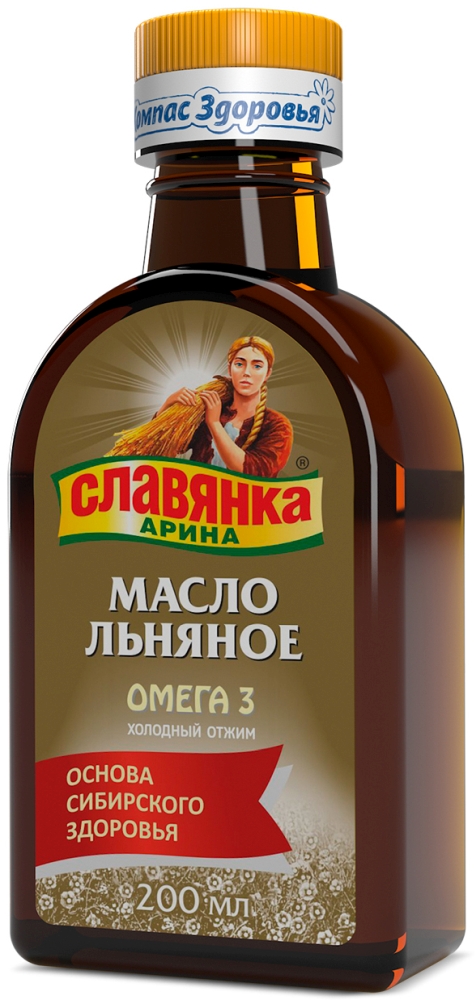 Славянка арина 200мл масло пищевое