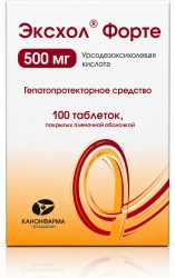 Эксхол Форте 500мг 100 шт. таблетки покрытые пленочной оболочкой