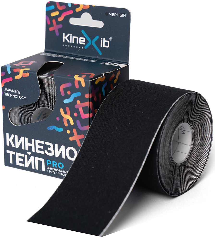 Кинексиб Про Кинезио-Тейп Бинт 5см х 5м черный Winner Industries (Shenzhen) Co., Ltd.