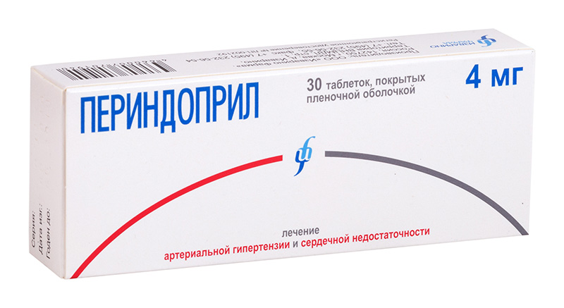 

ПЕРИНДОПРИЛ таблетки 4 мг 30 шт.