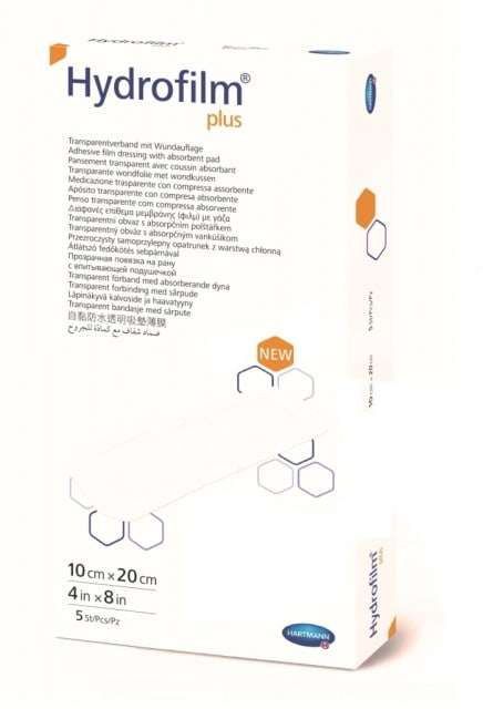 

ХАРТМАНН ГИДРОФИЛЬМ ПЛЮС повязка 10х20см 5 шт. Paul Hartmann