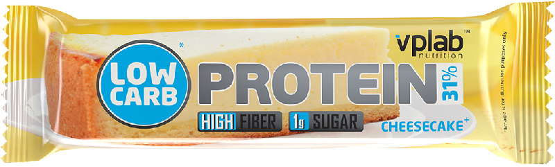 

ВПЛАБ ЛОУ КАРБ ПРОТЕИН БАР батончик протеиновый Чизкейк 35г