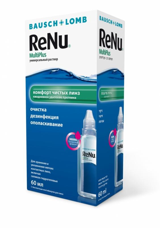 Раствор для линз ReNu multiplus 240 мл