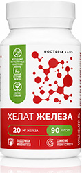 Ноотериа лабс железа хелат капсулы 90 шт.