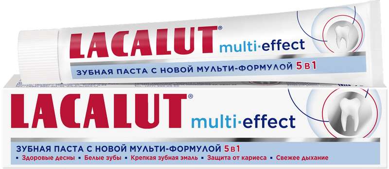 

ЛАКАЛЮТ МУЛЬТИ-ЭФФЕКТ зубная паста 100мл