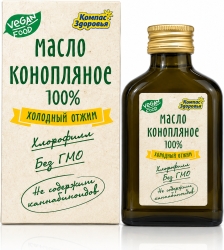 Конопляное масло пищевое 100мл