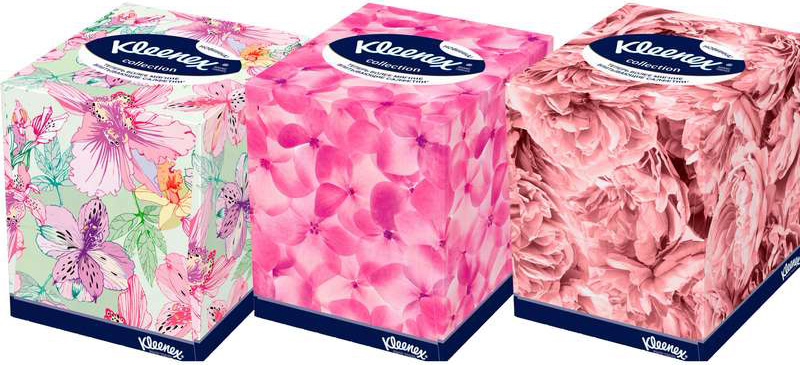 Клинекс коллекшн салфетки 100 шт. коробка