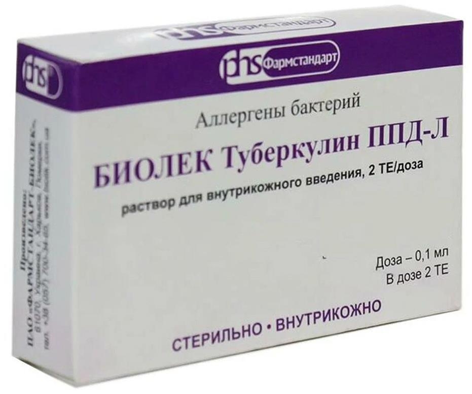 Биолек Туберкулин Ппд-Л 2Те/доза 1мл 1 шт. раствор для внутрикожного введения