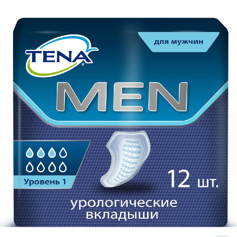 

ТЕНА МЕН УРОВЕНЬ 1 вкладыши для мужчин 12 шт.