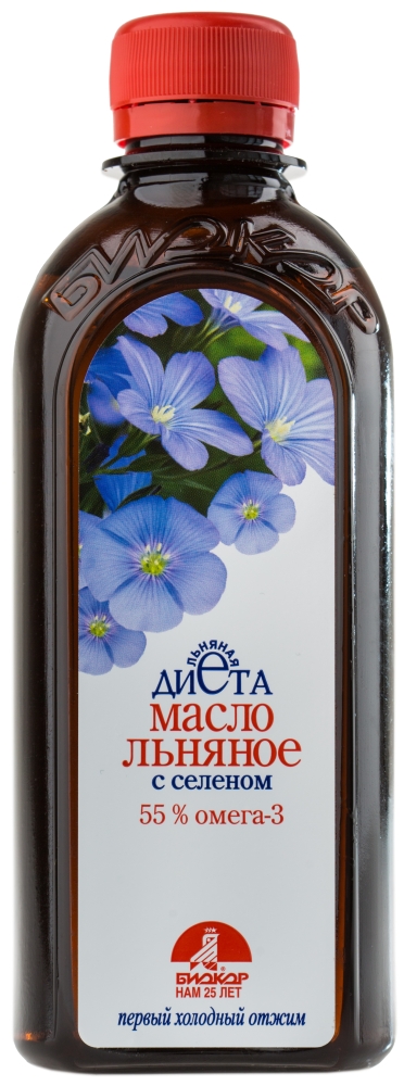 Масло льняное с селеном 500мл