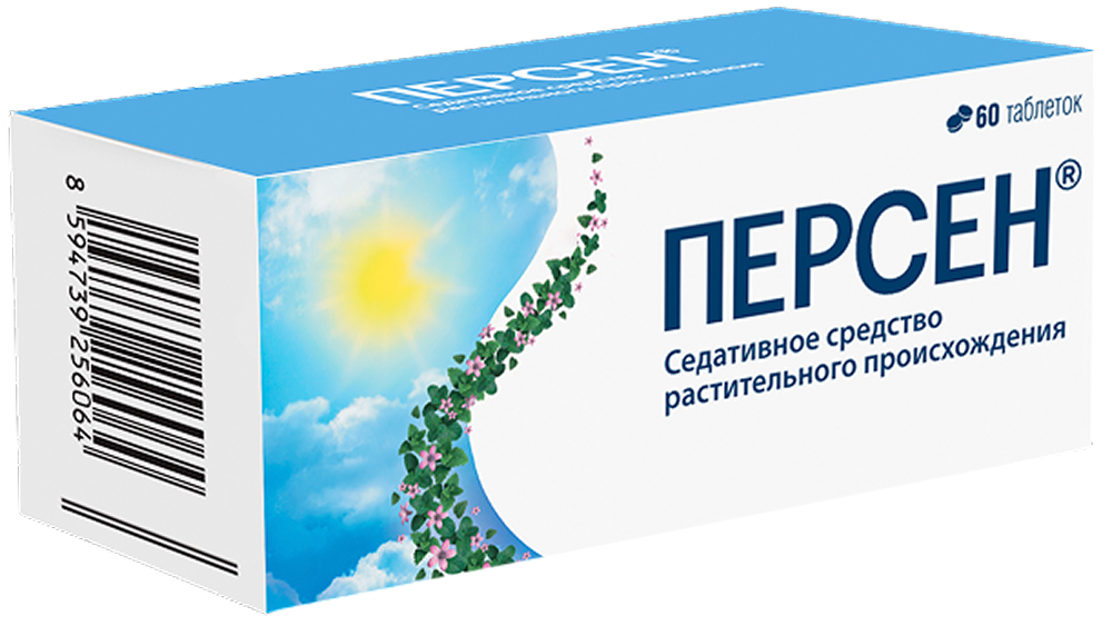 Персен 60 шт. таблетки покрытые оболочкой