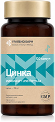 Уно-Формула Цинка Пиколинат капсулы 60 шт.