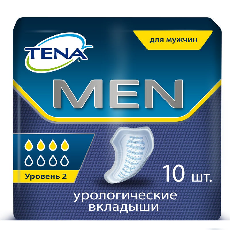 

ТЕНА МЕН УРОВЕНЬ 2 вкладыши для мужчин 10 шт.