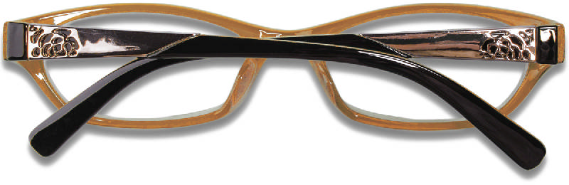 КЕМНЕР ОПТИКС очки корригирующие для чтения коричнево-бежевые пластик +1,5