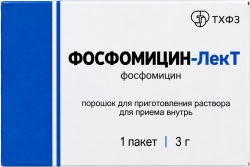 Фосфомицин-Лект 3г 1 шт. порошок для приготовления раствора для приема внутрь Тюменский Хфз