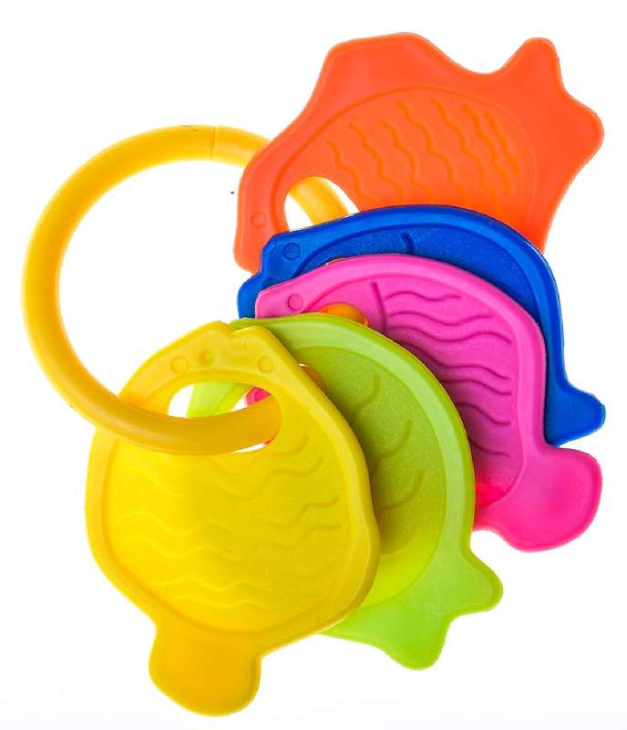 

КУРНОСИКИ игрушка-погремушка Ловись Рыбка (арт.21371)