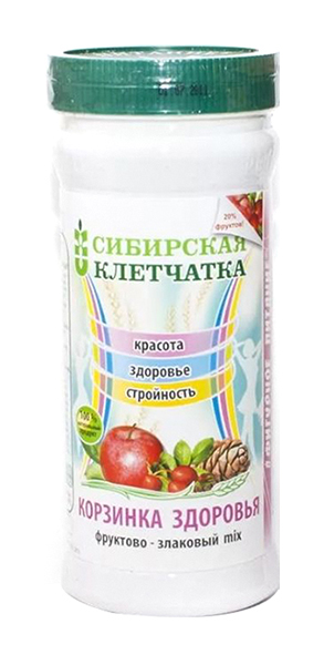 

КЛЕТЧАТКА СИБИРСКАЯ Корзинка здоровья 170г